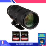 Nikon z 70 - 200mm f / 2. 8 vr s + 2 sandisk 128gb uhs - ii 300 mb / s + ebook 'devenez un super photographe' ...