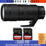 Nikon z 70 - 200mm f / 2. 8 vr s + 2 sandisk 64gb uhs - ii 300 mb / s + guide pdf 20 techniques pour ... Nikon z 70 - 200mm f / 2. 8 vr s + 2 sandisk 64gb uhs - ii 300 mb / s + guide pdf 20 techniques pour ...