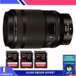 Nikon z mc 105mm f / 2. 8 vr s macro + 3 sandisk 64gb uhs - ii 300 mb / s + ebook 'devenez un super photograph ...