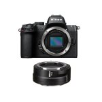 Nikon z50 ii 20. 9 mpix noir + objectif nikon ftz ii