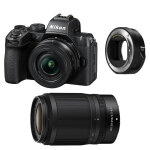 Nikon z50 ii + z 16 - 50 + z 50 - 250 garanti 3 ans + adaptateur ftz ii