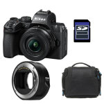 Nikon z50 ii + z 16 - 50 garanti 3 ans + sac + carte sd 16 go + adaptateur ftz ii