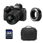 Nikon z50 ii + z 18 - 140 garanti 3 ans + sac + carte sd 16 go + bague ftz ii