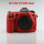 Pour nikon z50 z6 z7 z6ii z7ii d5500 d5600 d7000 d7100 d7200 d600 d610 d750 dslr housse en caoutchouc ...