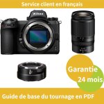 Nikon z6 ii camera + nikon bague d'adaptation ftz ii + nikon objectif z 28 - 75mm f / 2. 8 nikkor