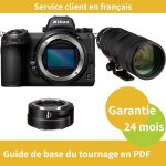 Nikon z6 ii camera nikon bague d'adaptation ftz ii objectif nikon z 70 - 200mm f / 2. 8 vr s nikkor