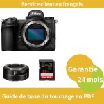 Nikon z6 ii cam�ra + nikon bague d'adaptation ftz ii + sandisk 128 go extreme pro carte sdxc uhs - ii ...