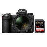 Nikon z6 ii kit z 24 - 70 mm f4 s + sandisk 64 go extreme pro uhs - ii sdxc 300 mo / s