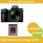 Nikon z6 ii kit z 24 - 70mm f4 s camera + sandisk 128 go extreme sd card pro cfexpress type b