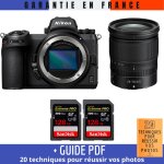 Nikon z6 ii + z 24 - 70mm f / 4 s + 2 sandisk 128gb extreme pro uhs - ii sdxc 300 mb / s + guide pdf ...