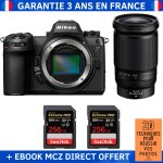 Nikon z6 iii + z 28 - 400mm f / 4 - 8 vr + 2 sandisk 256gb extreme pro uhs - ii sdxc 300 mb / s + ebook ...