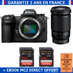 Nikon z6 iii + z 28 - 400mm f / 4 - 8 vr + 2 sandisk 512gb extreme pro uhs - ii sdxc 300 mb / s + ebook ...
