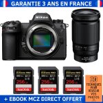 Nikon z6 iii + z 28 - 400mm f / 4 - 8 vr + 3 sandisk 256gb extreme pro uhs - ii sdxc 300 mb / s + ebook ...