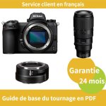 Nikon z7 ii camera + nikon bague d'adaptation ftz ii + objectif nikon z 100 - 400mm f4. 5 - 5. 6 vr s ...