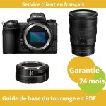 Nikon z7 ii camera + nikon bague d'adaptation ftz ii + nikon objectif z 24 - 70mm f2. 8 s nikkor