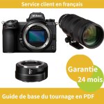 Nikon z7 ii camera + nikon bague d'adaptation ftz ii + objectif nikon z 70 - 200mm f2. 8 vr s nikkor Nikon z7 ii camera + nikon bague d'adaptation ftz ii + objectif nikon z 70 - 200mm f2. 8 vr s nikkor