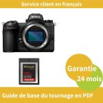 Nikon z7 ii camera + sandisk 128 go extreme sd card pro cfexpress type b