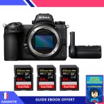 Nikon z7 ii + grip nikon mb - n11 + 3 sandisk 64gb extreme pro uhs - ii sdxc 300 mb / s + ebook 'devenez ... Nikon z7 ii + grip nikon mb - n11 + 3 sandisk 64gb extreme pro uhs - ii sdxc 300 mb / s + ebook 'devenez ...