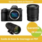 Nikon z7 ii kit z 24 - 70mm f4 s camera nikon z 70 - 200mm f / 2. 8 s vr objectif nikkor