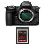 Nikon z8 boîtier + carte sd sandisk 256 go extreme pro cfexpress type b Nikon z8 boîtier + carte sd sandisk 256 go extreme pro cfexpress type b