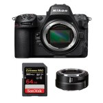 Nikon z8 bo�tier + nikon ftz ii + carte sandisk 64 go extreme pro sdxc uhs - ii