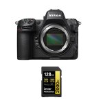 Nikon z8 botier + lexar 2000x uhs - ii 128 go carte mmoire sdxc professionnelle