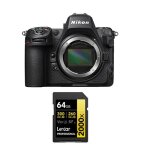 Nikon z8 botier + lexar 2000x uhs - ii 64 go carte mmoire sdxc professionnelle