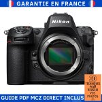 Nikon z8 bo�tier nu + guide pdf mcz direct '20 techniques pour reussir vos photos