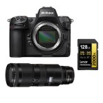 Nikon z8 bo�tier + nikon z 70 - 200mm f2. 8 vr s nikkor + lexar 128go carte m�moire sdxc professionnelle ...