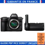 Nikon z8 + grip nikon mb - n12 + guide pdf mcz direct '20 techniques pour reussir vos photos