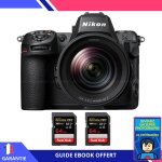 Nikon z8 + z 24 - 120mm f4 s + 2 sandisk 64gb extreme pro uhs - ii sdxc 300 mb / s + ebook  devenez un ...