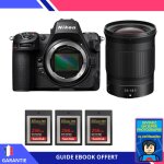 Nikon z8 + z 24mm f / 1. 8 s + 3 sandisk 256gb extreme pro cfexpress type b + ebook 'devenez un super ...