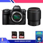 Nikon z8 + z 50mm f / 1. 8 s + 2 sandisk 64gb extreme pro uhs - ii sdxc 300 mb / s + ebook 'devenez un ...