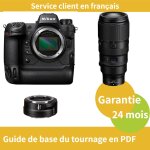 Nikon z9 camera + objectif nikon z 100 - 400mm f4. 5 - 5. 6 vr s nikkor + nikon bague d'adaptation ftz ...