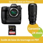 Nikon z9 camera + objectif nikon z 100 - 400mm f4. 5 - 5. 6 vr s nikkor + sandisk 128 go extreme pro ...