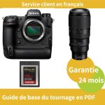 Nikon z9 camera + objectif nikon z 100 - 400mm f4. 5 - 5. 6 vr s nikkor + sandisk 128 go extreme sd card ...