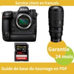 Nikon z9 camera + objectif nikon z 100 - 400mm f4. 5 - 5. 6 vr s nikkor + sandisk 256 go extreme pro ...