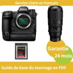 Nikon z9 camera + objectif nikon z 100 - 400mm f4. 5 - 5. 6 vr s nikkor + sandisk 256 go extreme sd card ...