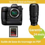 Nikon z9 camera + objectif nikon z 100 - 400mm f4. 5 - 5. 6 vr s nikkor + sandisk 512 go extreme sd card ...