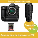 Nikon z9 camera + objectif nikon z 100 - 400mm f4. 5 - 5. 6 vr s nikkor + sandisk 64 go extreme sd card ...