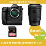 Nikon z9 camera + objectif nikon z 24 - 70mm f2. 8 s nikkor + sandisk 256 go extreme pro carte sdxc uhs ...
