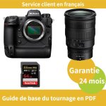 Nikon z9 camera + objectif nikon z 24 - 70mm f2. 8 s nikkor + sandisk 64 go extreme pro carte sdxc uhs ...