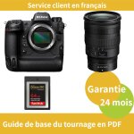Nikon z9 camera + objectif nikon z 24 - 70mm f2. 8 s nikkor + sandisk 64 go extreme sd card pro cfexpress ...