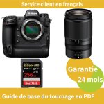 Nikon z9 camera + objectif nikon z 28 - 75mm f2. 8 nikkor + sandisk 256 go extreme pro carte sdxc uhs ...