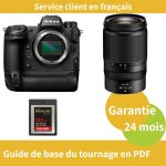 Nikon z9 camera + objectif nikon z 28 - 75mm f2. 8 nikkor + sandisk 512 go extreme sd card pro cfexpress ...
