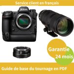 Nikon z9 camera + objectif nikon z 70 - 200mm f2. 8 vr s nikkor + nikon bague d'adaptation ftz ii