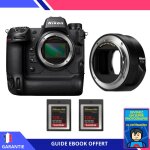 Nikon z9 + ftz ii + 2 sandisk 128gb extreme pro cfexpress type b + ebook 'devenez un super photographe' ...