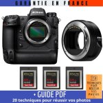 Nikon z9 + ftz ii + 3 sandisk 64gb extreme pro cfexpress type b + guide pdf  20 techniques pour reussir ...