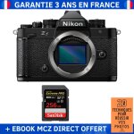 Nikon zf + 1 sandisk 256gb extreme pro uhs - ii sdxc 300 mb / s + ebook '20 techniques pour russir vos ...