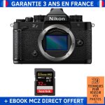 Nikon zf + 1 sandisk 32gb extreme pro uhs - ii sdxc 300 mb / s + ebook '20 techniques pour russir vos ...